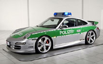 La police Allemande en Porsche tunées