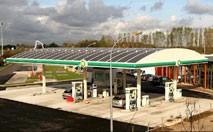BP : une 6ème station-service solaire
