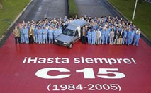 La C15 tire sa révérence