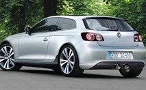 Un aperçu du coupé VW Scirocco au Mondial de Paris