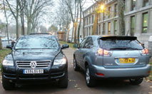 Essai Comparatif/ Lexus RX 300 vs Volkswagen Touareg V6 : SUV raffinés
