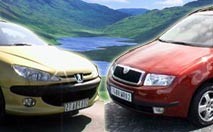 Fabia Combi 1.9 100 ch / 206 SW 2.0 HDI : Skoda fait le break