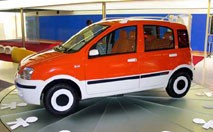 Fiat Panda Alessi : très colorée
