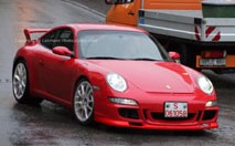 La Porsche 911 GT3 en balade à Stuttgart