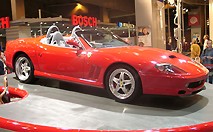 550 Maranello, un cabriolet qui décoiffe
