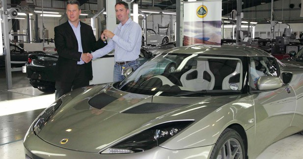La première Lotus Evora enfin livrée