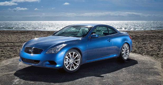 L'Infiniti G37 Cabrio dévoile ses tarifs