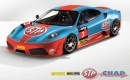 BritGT: Brown et Hyman sur une Ferrari