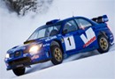 WRC: Ostberg sur une vieille Subaru