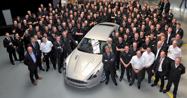 Aston Martin lance enfin le coupé 4 portes Rapide !