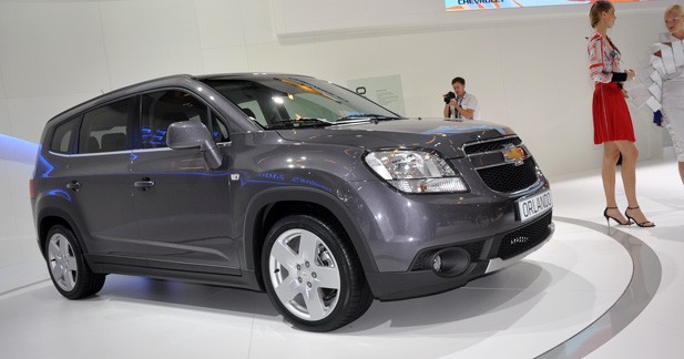 Chevrolet dévoile son Orlando à Paris