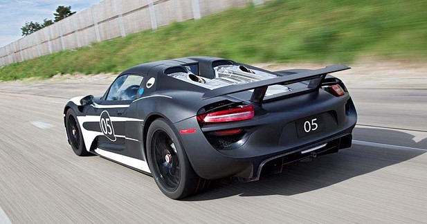 Premiers essais routiers pour la 918 Spyder|Porsche 918 Spyder
