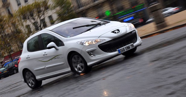 Essai Peugeot 308 Hybride HDi : silence, on roule !