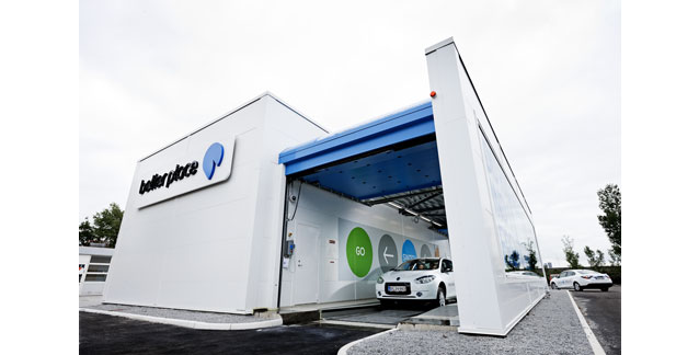 Better Place inaugure sa première station d'échange de batteries au Danemark