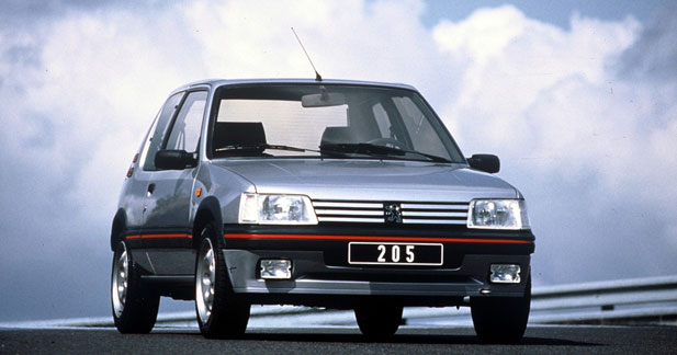 Les 25 ans de la Peugeot 205 GTI