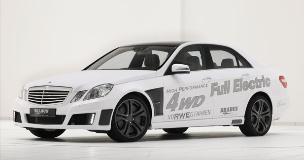 Une Mercedes Classe E électrique et 4 roues motrices chez Brabus