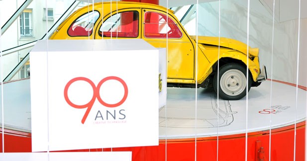 Citroën ouvre les festivités de son 90e anniversaire