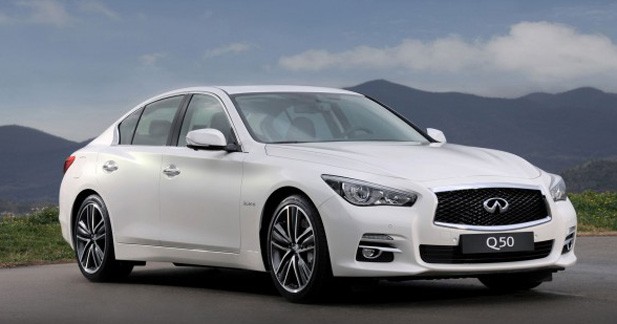 L'Infiniti Q50 dévoile ses tarifs