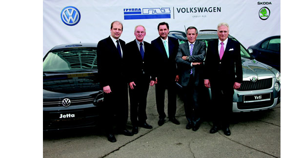 Volkswagen étend sa production en Russie