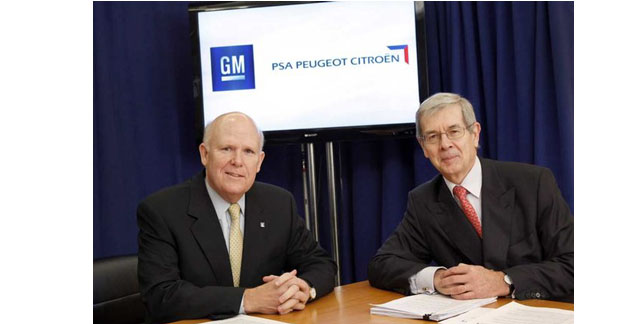 PSA et GM étendent le champ de leur alliance