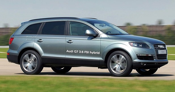 Audi Q7 3.6 FSI hybrid : sur les routes en 2008