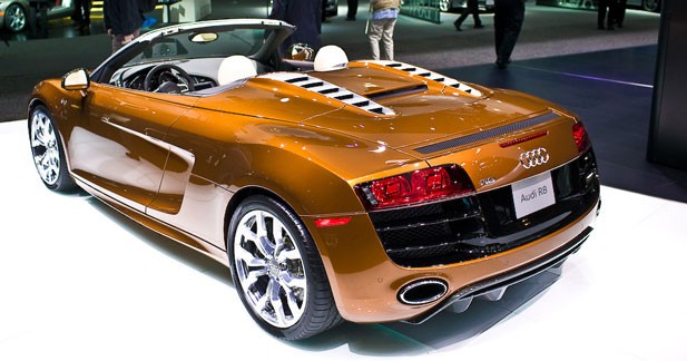 Audi R8 Spyder : sous le vent...
