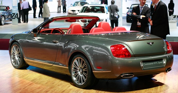 Bentley Continental GTC Speed : l'anglaise hausse le ton