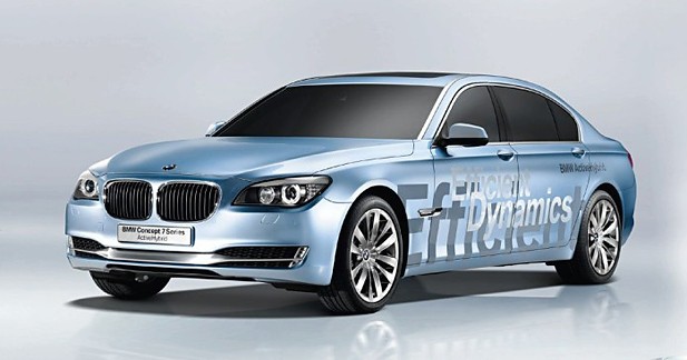 Concept Série 7 ActiveHybrid : l’hybride haut de gamme selon BMW