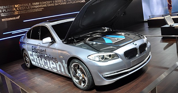 BMW Série 5 ActiveHybrid : Course à la sobriété