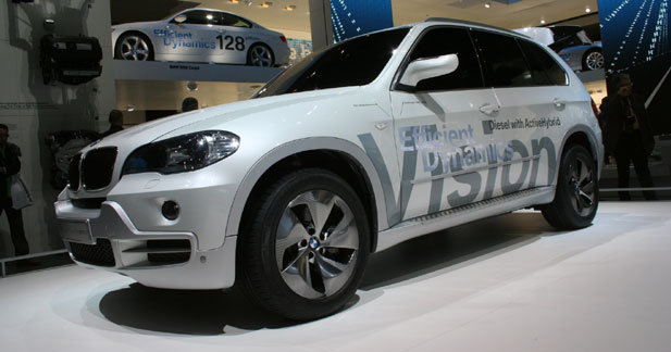 BMW Vision EfficientDynamics : le X5 hybride diesel-électricité