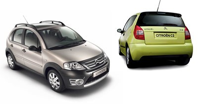 C2 Slalom et C3 XTR 2 : 2 séries spéciales chez Citroën
