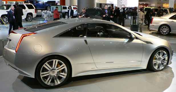 Cadillac CTS Coupé Concept : coupe au carré