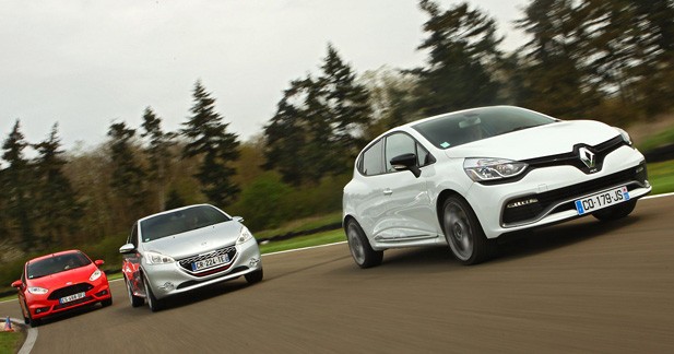Le plaisir grand gagnant|Comparatif Renault Clio R.S. / Peugeot 208 GTi / Ford Fiesta ST