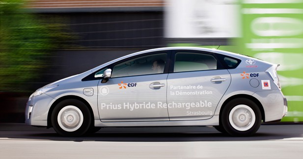 Strasbourg, ville test pour 100 Toyota Prius rechargeables