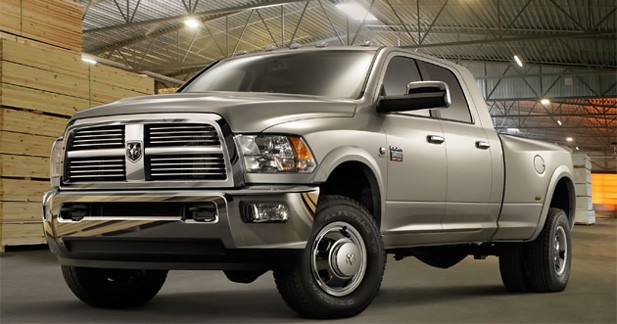 Les Dodge 2500 et 3500 reçoivent quelques optimisations