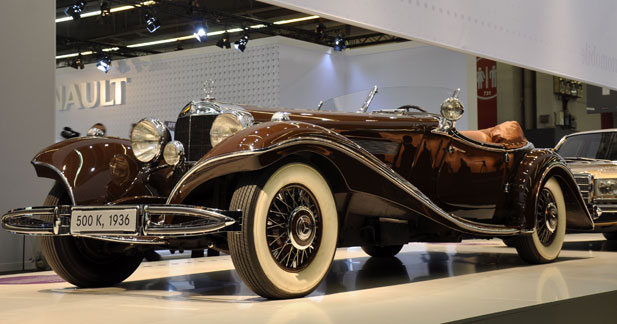 125 bougies pour Mercedes-Benz à Rétromobile