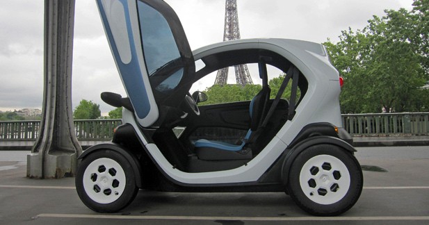 Essai Renault Twizy : Le show Twizy en plein Paris