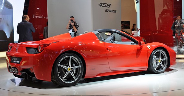 Ferrari 458 Spider : Dans le vent…
