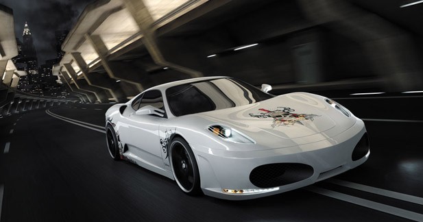 Ferrari F430 Calavera : hommage infernal
