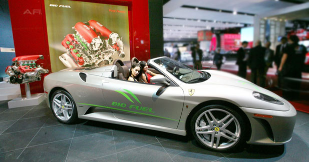 Ferrari F430 Spider Bio Fuel : du rouge au vert
