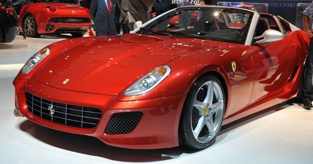 Ferrari SA Aperta : Ferrari ouverte pour cercle très fermé