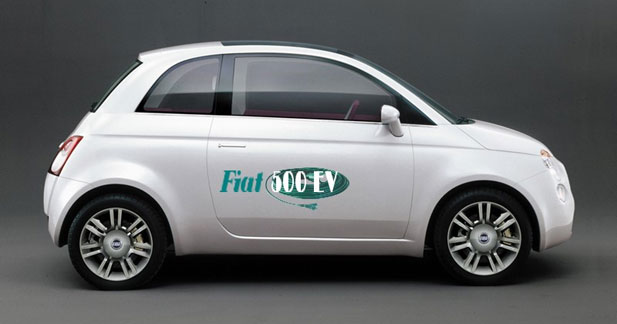 Fiat 500 EV par Chrysler : tout électrique