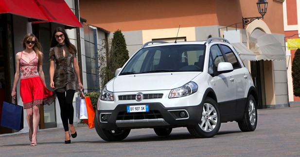 Fiat Sedici restylé : Nouveau nez