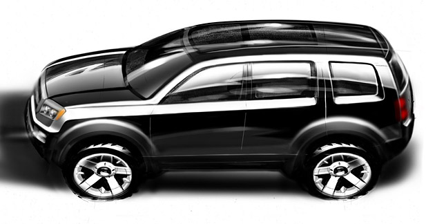 Un nouveau Honda Pilot présenté à Détroit