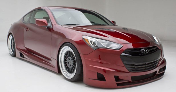 SEMA Show : 315 chevaux dans le coupé Hyundai Genesis