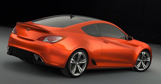Genesis Coupé Concept : Hyundai fait parler la poudre !