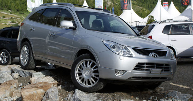 Val d'Isère 2008 : Hyundai Veracruz en avant-première