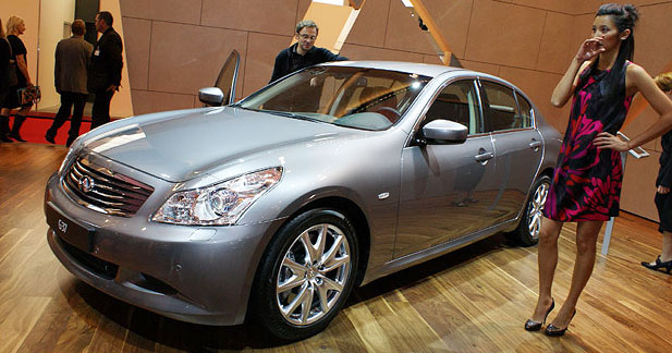 Infiniti G37 berline : les allemandes dans le viseur