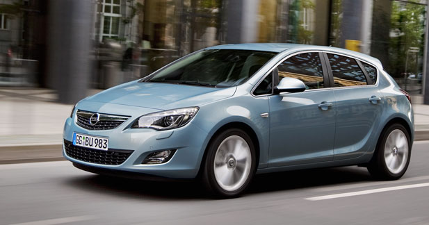 119 g de CO2 et 4,5 L/100 km pour l'Opel Astra 2L CDTI 