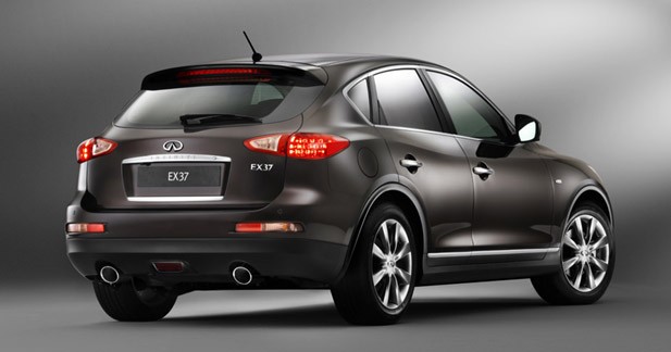 Surveillance de l'angle mort sur l'Infiniti EX